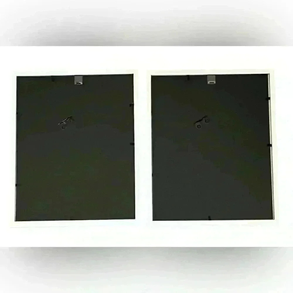 Framed artwork wall decor Inhale and Exhale white with black cursive white frame - Picture 6 of 10